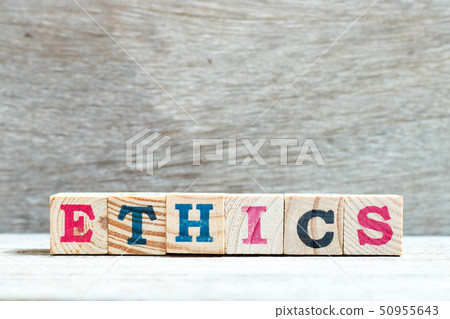 Alphabet letter block in word ethics Alphabet letter block in word ethics 50955643