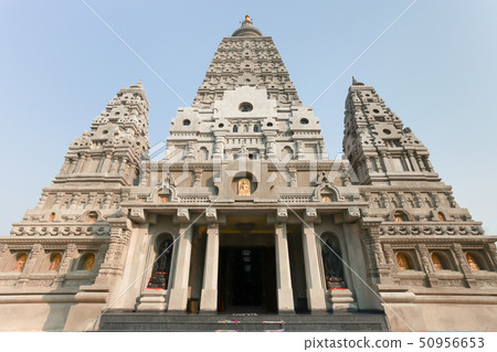 Bodh Gaya style stupa at Wat Chong Kham Phra 50956653