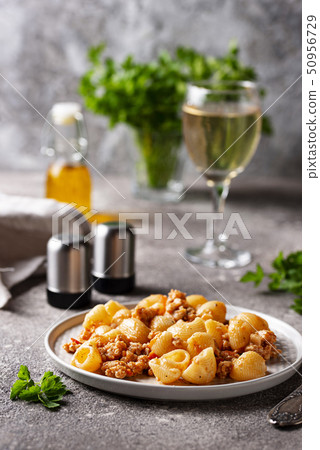 Pasta Bolognese with meat sauce Pasta Bolognese with meat sauce 50956729