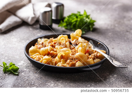 Pasta Bolognese with meat sauce Pasta Bolognese with meat sauce 50956735