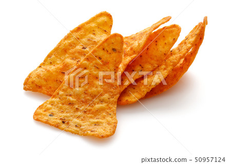 Taco Chips isolated on white Taco Chips isolated on white 50957124