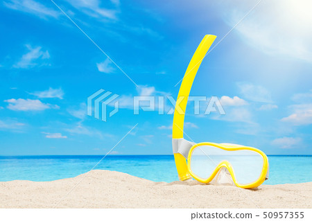 Snorkeling mask and tube 50957355