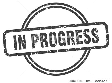 in progress - Stock Illustration [50958584] - PIXTA