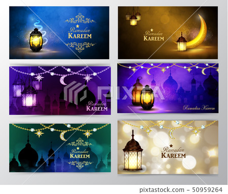 Ramadan Kareem, greeting background vector 50959264