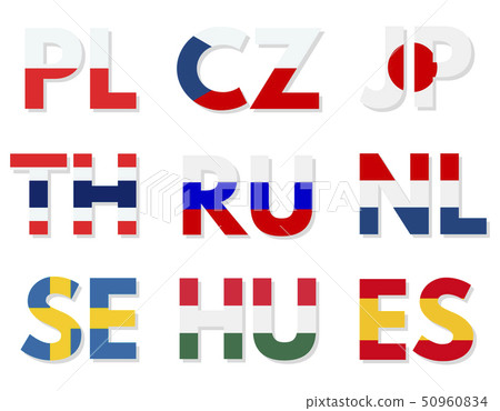 Countries domains set Countries domains set 50960834