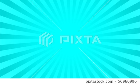 Bright cyan rays background Bright cyan rays background 50960990