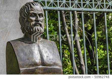 Bust of tragic poet Euripides Bust of tragic poet Euripides 50962748