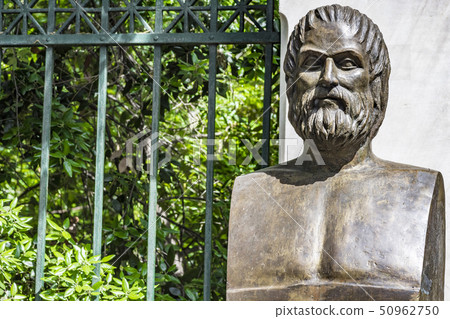 Bust of tragic poet Euripides Bust of tragic poet Euripides 50962750