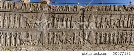 Bas-Relief Carvings at Persepolis Bas-Relief Carvings at Persepolis 50977181