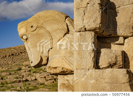 Bas-Relief Carvings at Persepolis Bas-Relief Carvings at Persepolis 50977456