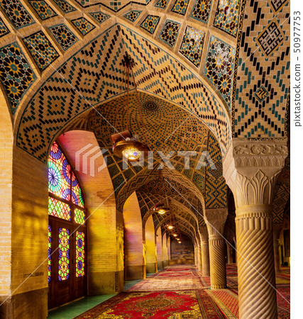 Nasirolmolk Mosque in Shiraz, Iran 50977753