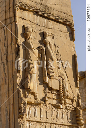 Bas-Relief Carvings at Persepolis 50977864