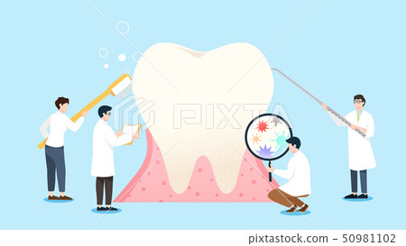 Concept of Physical and Life Research vector illustration 003 50981102