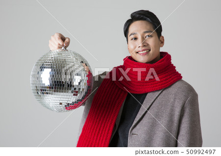 Attractive young man. sale, shopping, fashion, and style concept photo 098 50992497