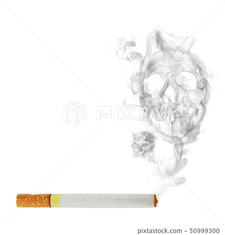 cigarette with skull smoke effect cigarette with skull smoke effect 50999300