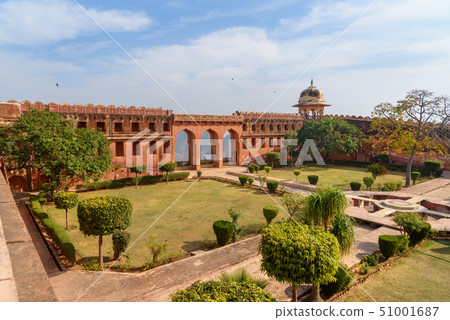 Charbagh Garden in Jaigarh Fort. Jaipur. India 51001687