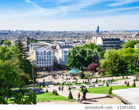 View of Paris from the Montmartre Hill View of Paris from the Montmartre Hill 51005905