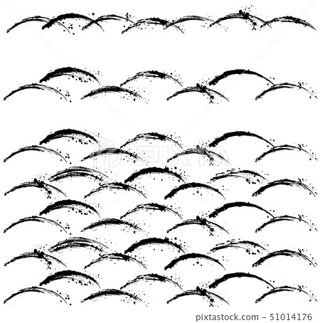 Aomi Wave calligraphy handwriting handwriting illustration Aomi Wave calligraphy handwriting handwriting illustration 51014176