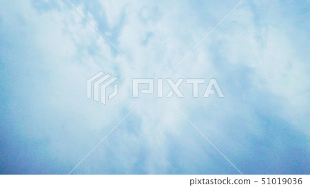 Blue sky with cloud. Morning time of summer 51019036