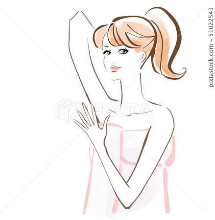 Care for unwanted hair Pink towel Care for unwanted hair Pink towel 51022541