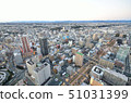 中央濱松市日落視圖 51031399
