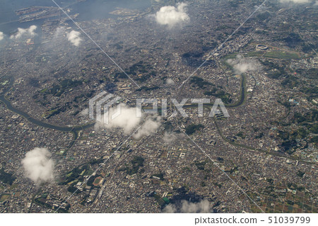 Aerial view of Yokohama City Aerial view of Yokohama City 51039799