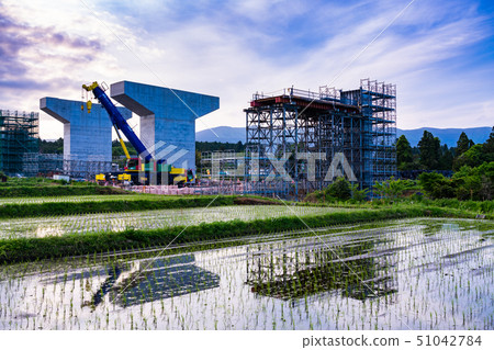 (Shizuoka Prefecture) New Tomei Expressway Gotemba Interchange construction (Shizuoka Prefecture) New Tomei Expressway Gotemba Interchange construction 51042784