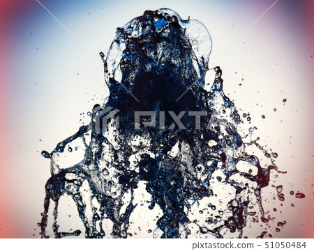 Water splash move nature light abstract close up Water splash move nature light abstract close up 51050484