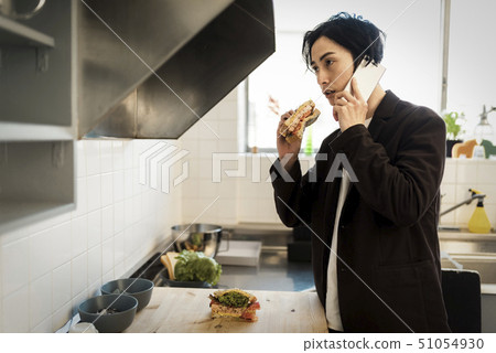 Men lifestyle breakfast Men lifestyle breakfast 51054930