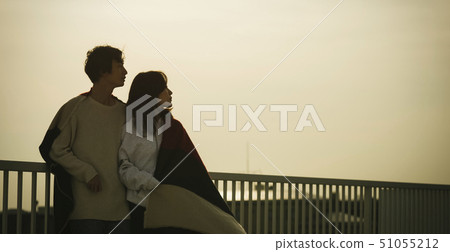 Couple roof top Couple roof top 51055212