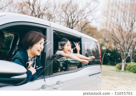 Family car drive 51055701