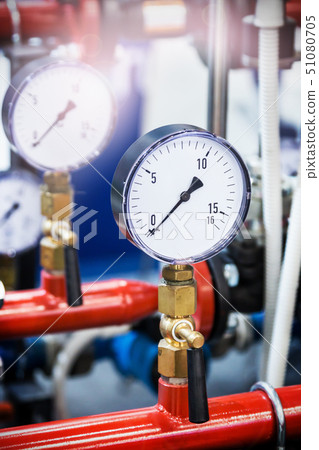 pressure gauge, fittings and valve, pipes and adapters  51080705