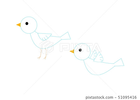 Bird material 51095416