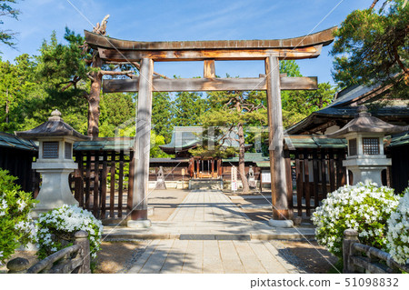Uesugi Shrine Yamagata Yonezawa in early summer Uesugi Shrine Yamagata Yonezawa in early summer 51098832