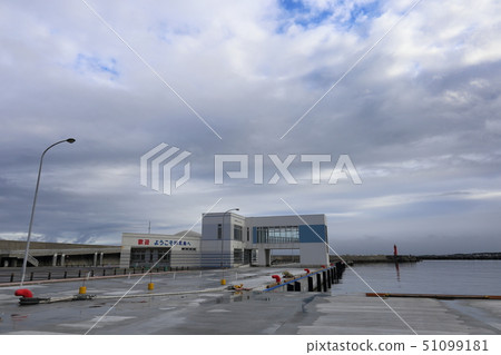 北海道利尻島Funagata港口渡輪碼頭 北海道利尻島Funagata港口渡輪碼頭 51099181