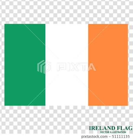 Flag of Ireland. Illustration. Flag of Ireland. Illustration. 51111135