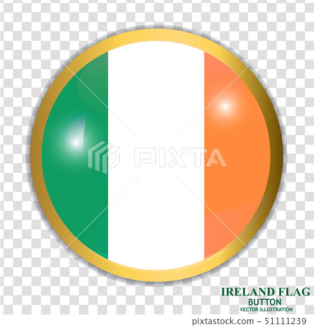 Flag of Ireland. Illustration. 51111239