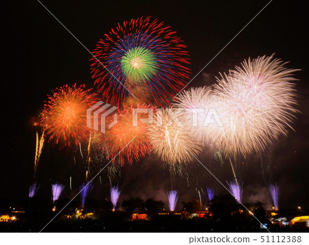 Tsuchiura Fireworks Multiple Multiple Wide 51112388