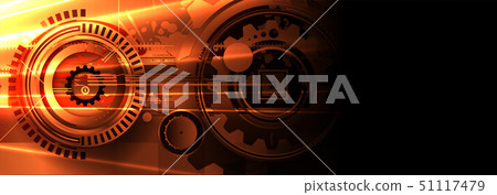 abstract futuristic data technology business 51117479