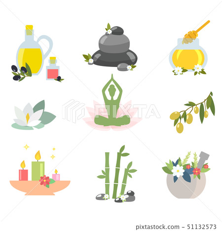 Spa collection, Set Candle Rock. Essential Oil Spa collection, Set Candle Rock. Essential Oil 51132573