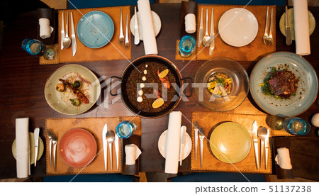 Spanish Cuisine culinary in variety of menu Spanish Cuisine culinary in variety of menu 51137238
