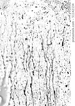 Black Dropping Splatters on White Surface Black Dropping Splatters on White Surface 51142134