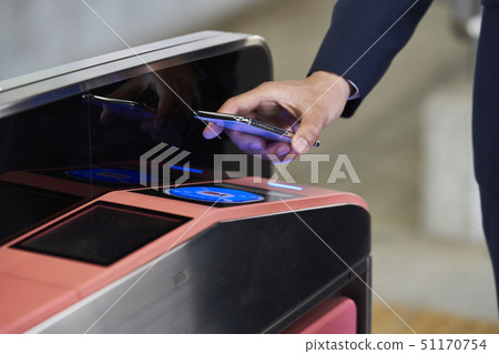 Young men ticket gate photography cooperation "Keio Electric Railway Co., Ltd." Young men ticket gate photography cooperation "Keio Electric Railway Co., Ltd." 51170754