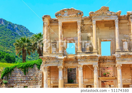 Celsus Library in Ephesus, Turkey Celsus Library in Ephesus, Turkey 51174380