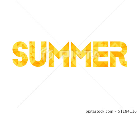 Yellow word summer Yellow word summer 51184116
