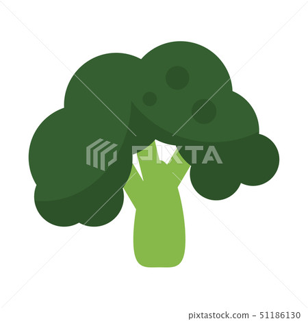 broccoli icon cartoon broccoli icon cartoon 51186130
