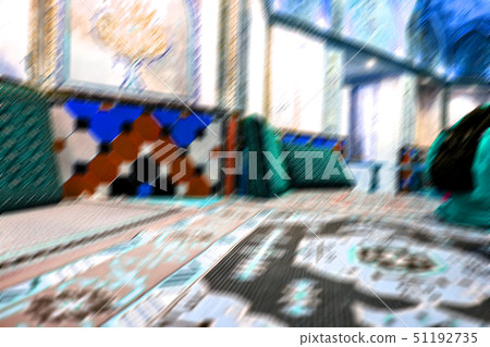 in iran   hammam  carpet 51192735