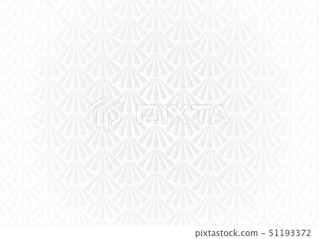 White Chinese Fan Abstract Background Stock Illustration 51193372 Pixta