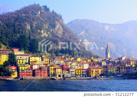 Varenna town on Lake Como, Lombardy, Italy Varenna town on Lake Como, Lombardy, Italy 51212277