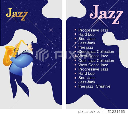 jazz and blues flyer 51221663